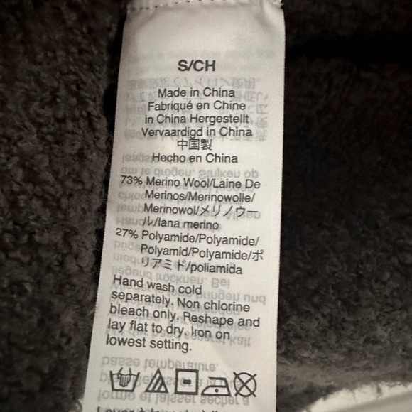 Madewell Floral pullover sweater in Marled Ivy color. - Picture 10 of 10